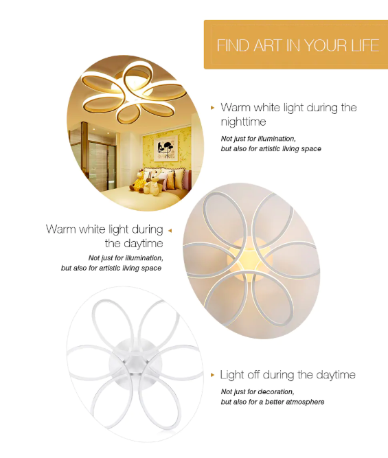 ceiling light design day night