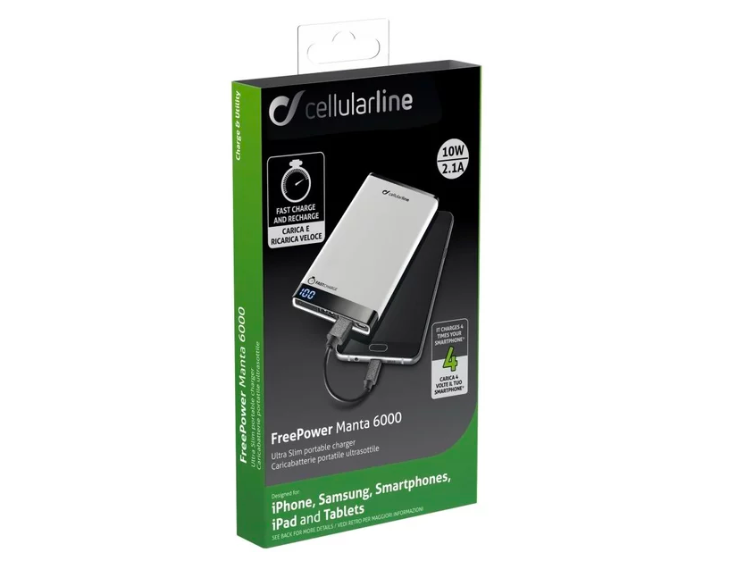 cellularline power bank packaging