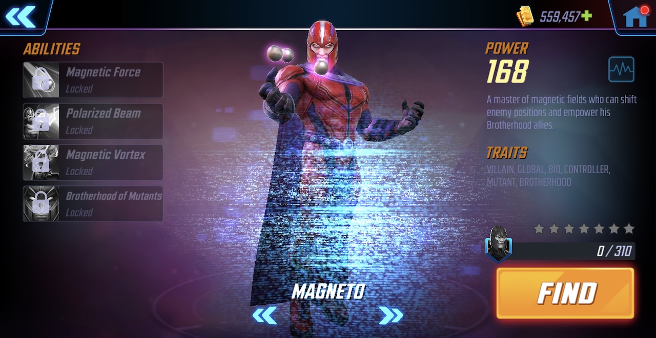 character profile magneto