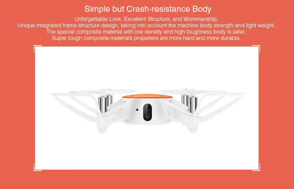 crash resistant drone design