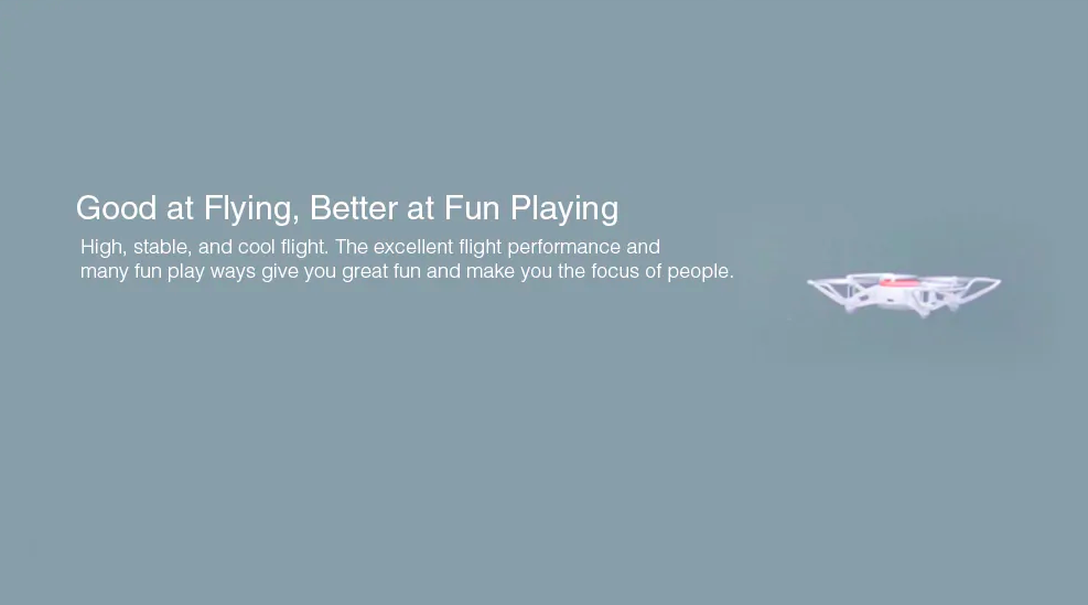 drone flying performance