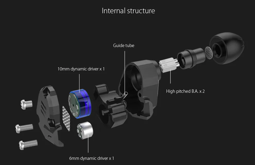 earphones internal structure