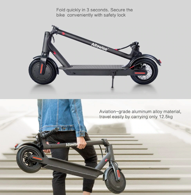 foldable electric scooter carrying
