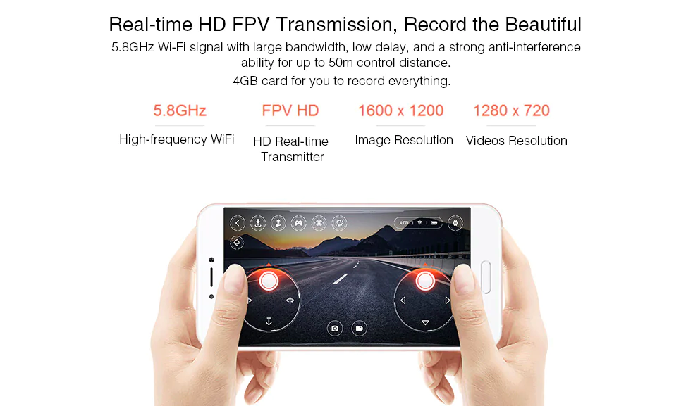 fpv transmission smartphone