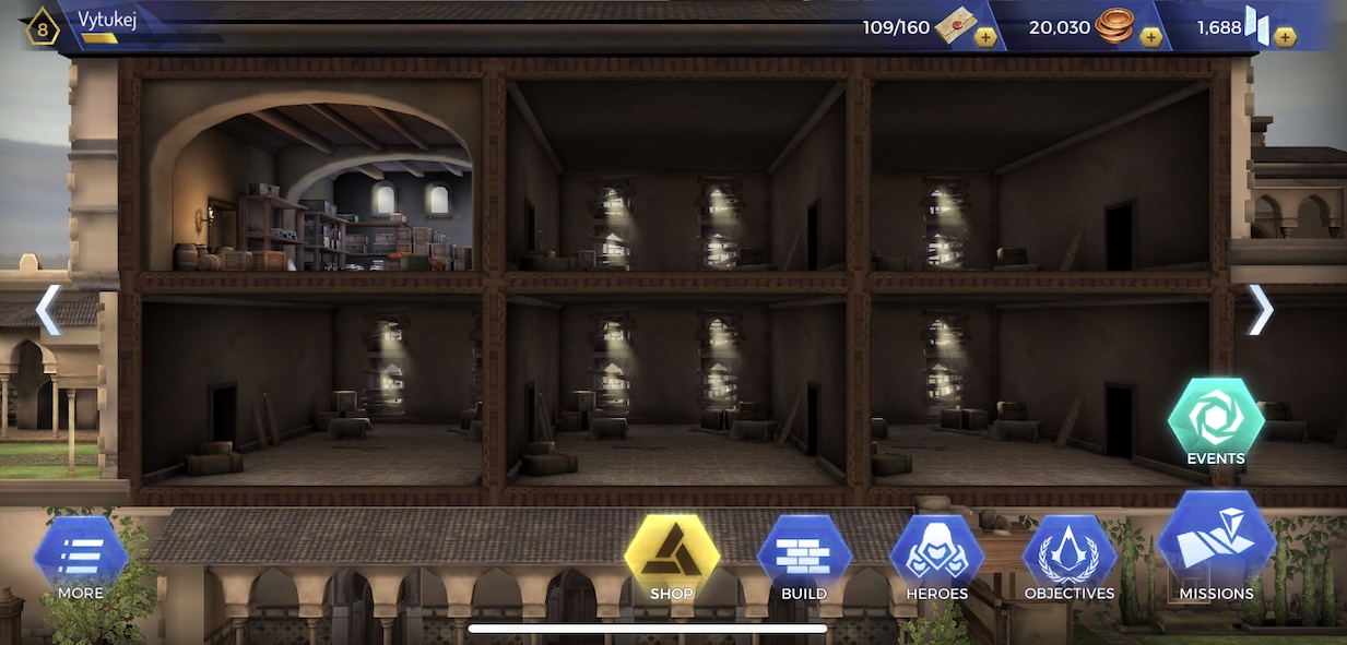 game building interior view