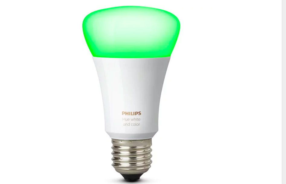 green smart light bulb