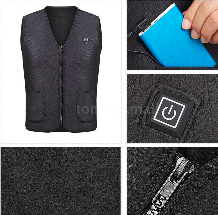 heated vest features