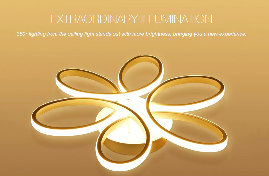 illuminated ceiling light design