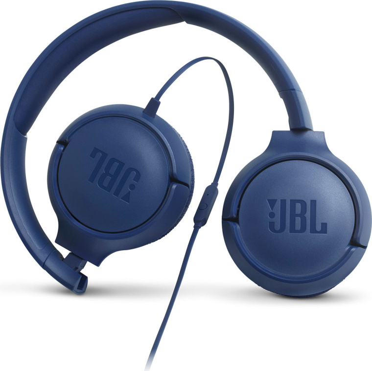 jbl blue wired headphones