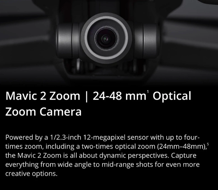 mavic 2 zoom camera