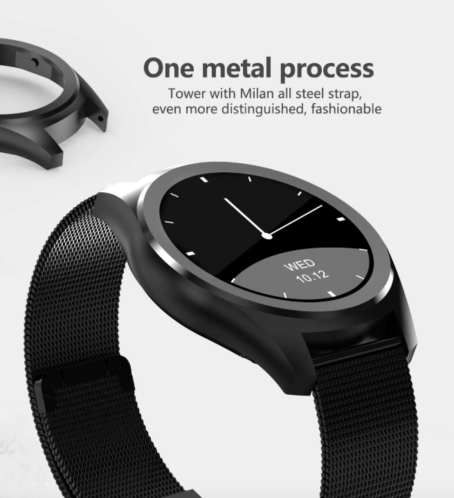 metal strap smart watch