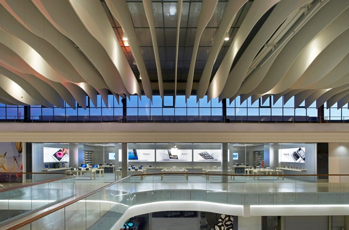 modern apple store architecture