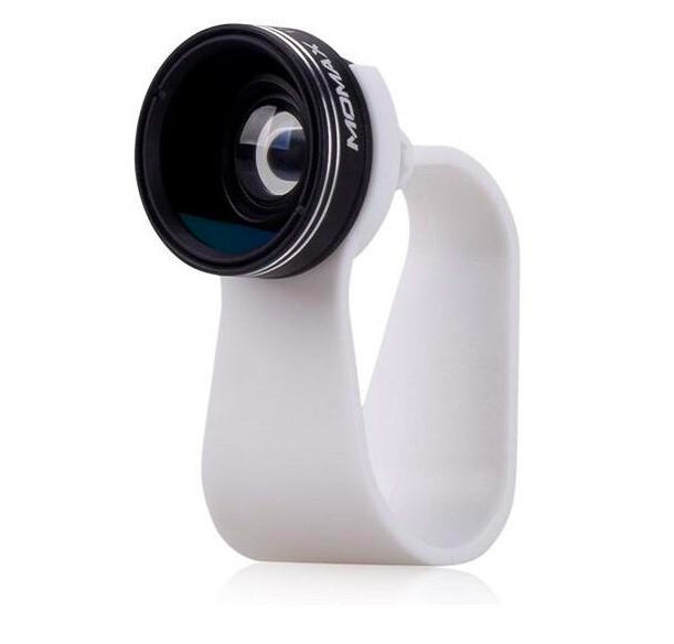momax clip on lens front view