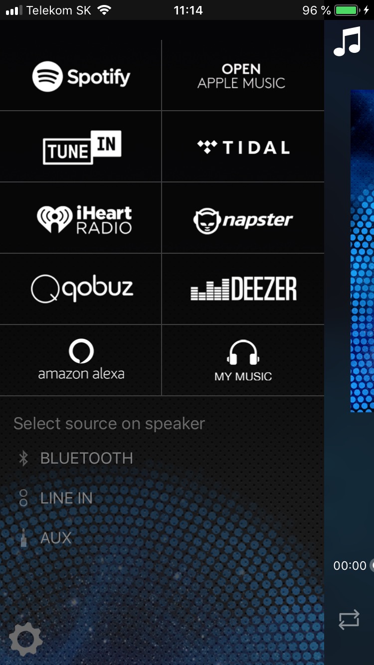 music streaming services selection