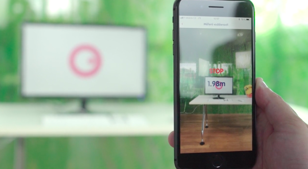 phone measuring distance