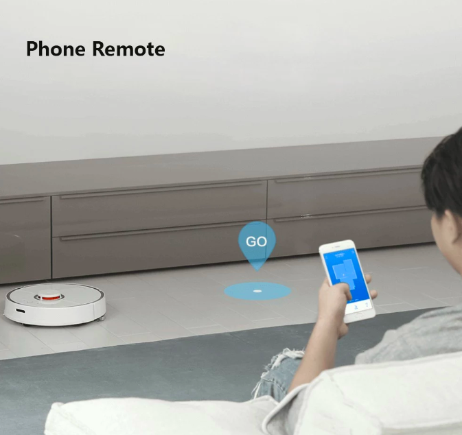 phone remote control robot vacuum