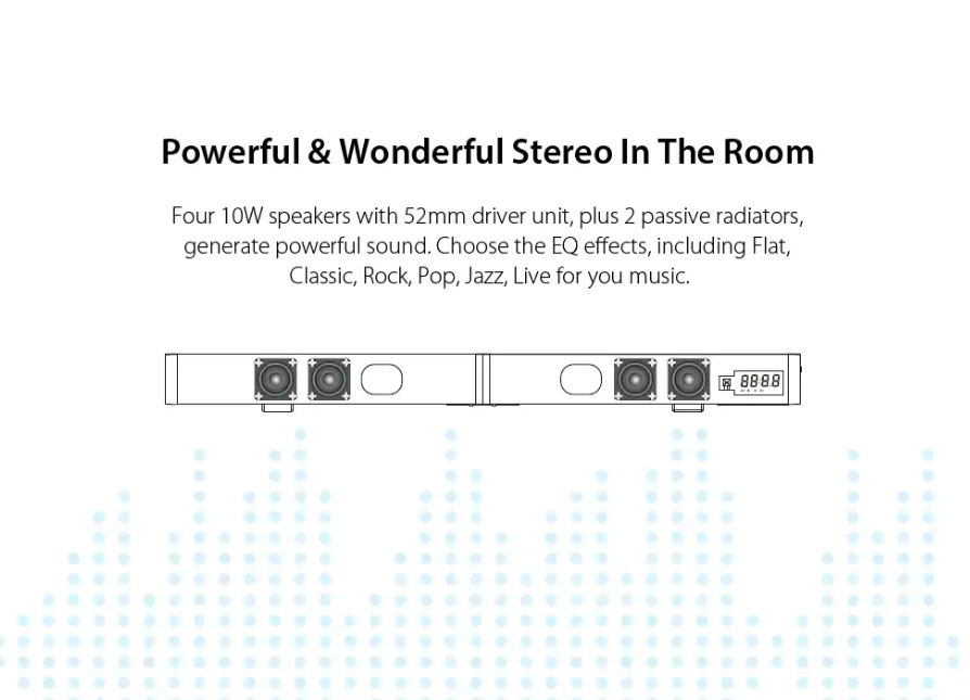 powerful stereo speakers