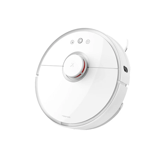 robot vacuum cleaner angle view