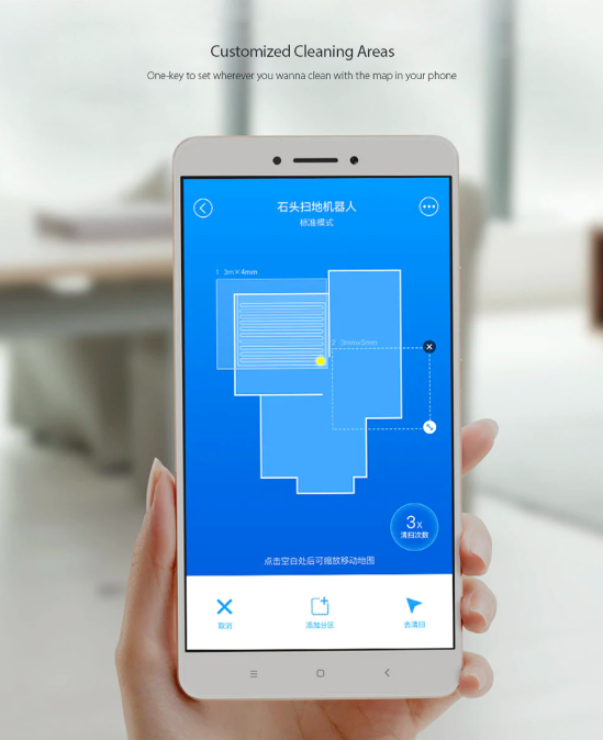 robot vacuum route planning
