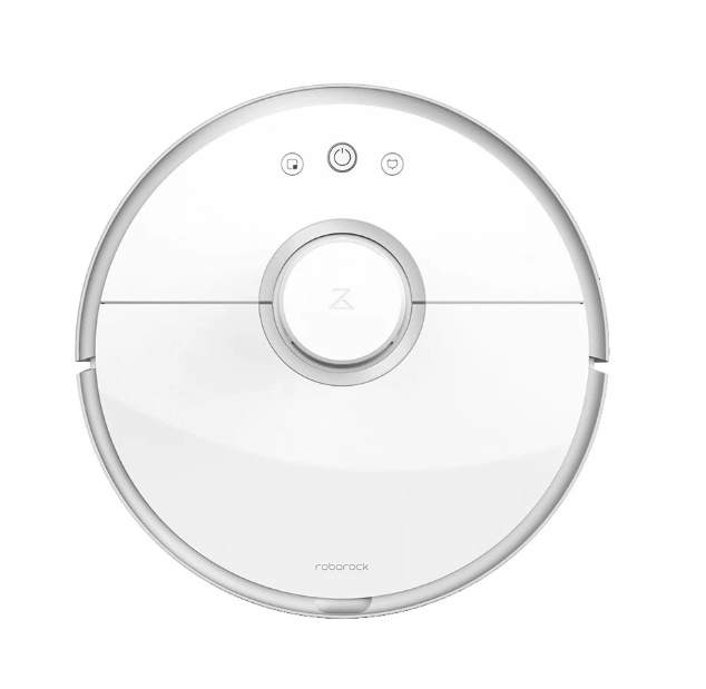 robot vacuum top view