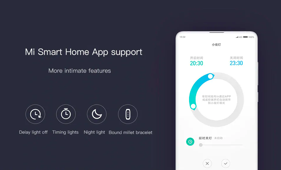 smart home app interface