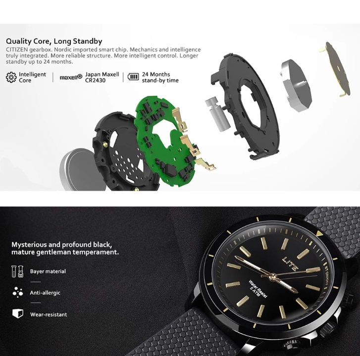 smartwatch quality components