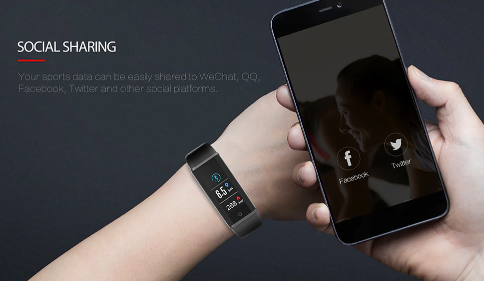 social sharing smartwatch