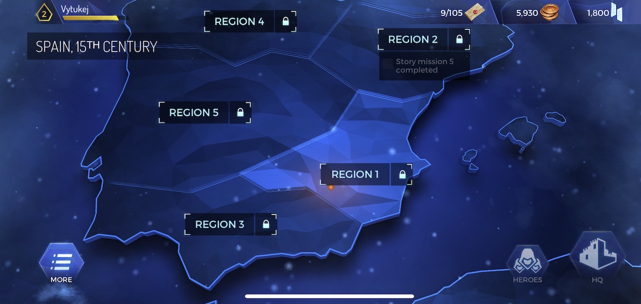 spain 15th century map