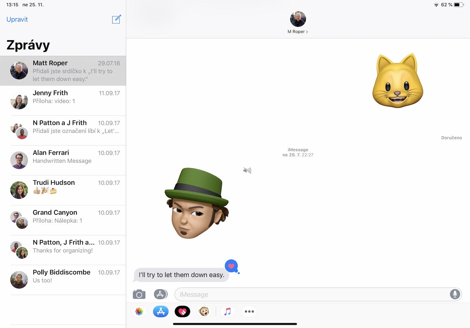 tablet messaging app