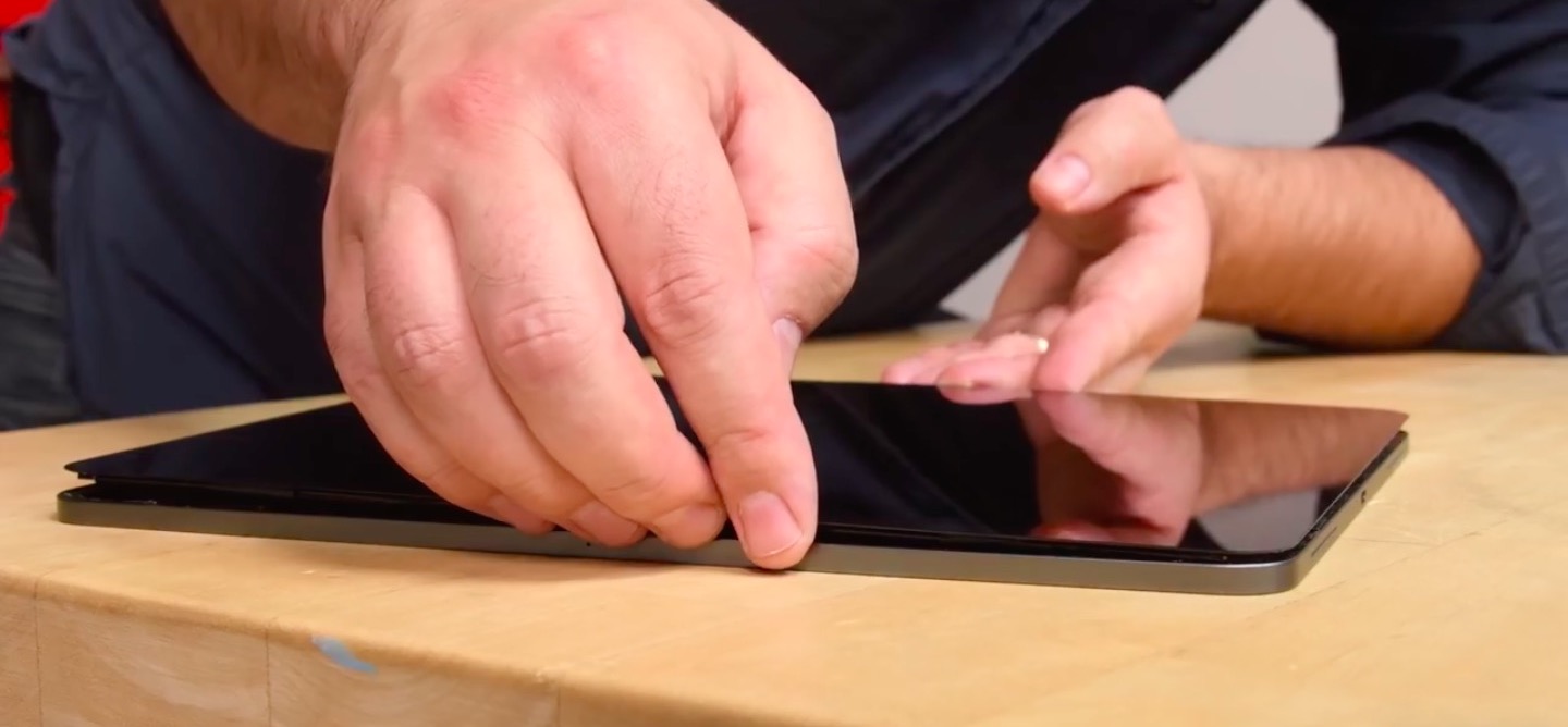 tablet screen removal process