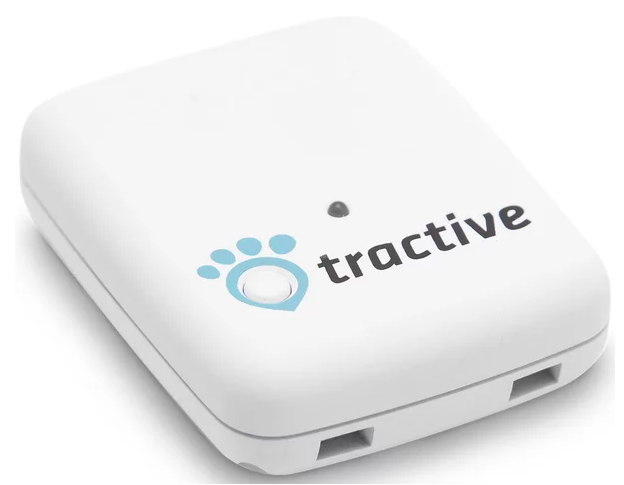 tractive gps tracker closeup