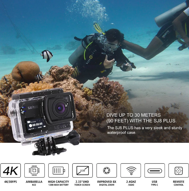 underwater diving camera