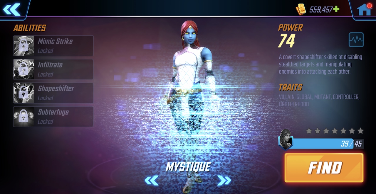 video game character mystique