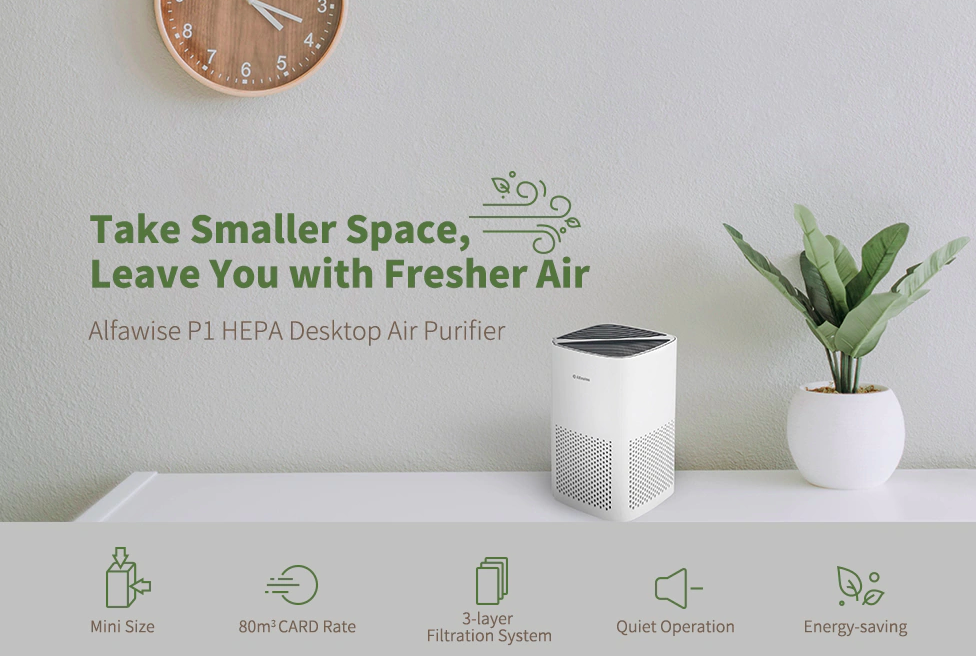 air purifier compact design