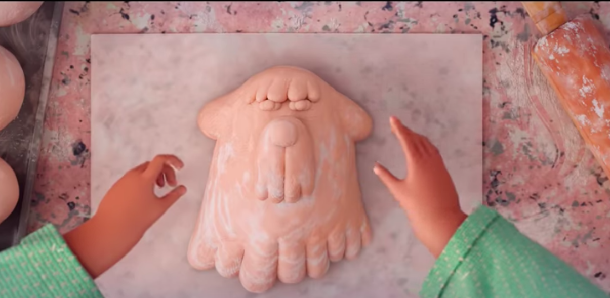 animated baking scene