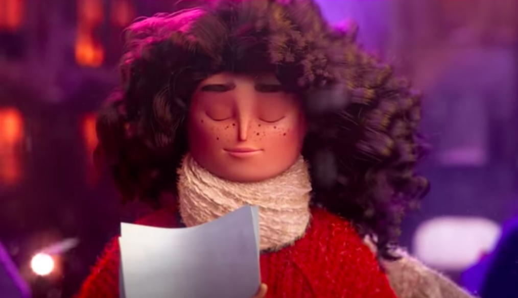 animated character reading