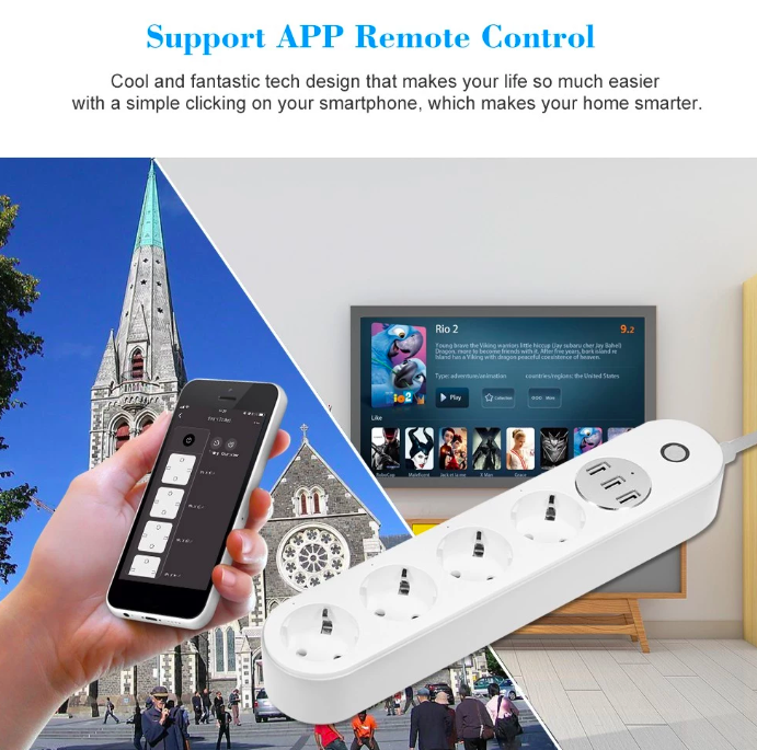 app remote control power strip