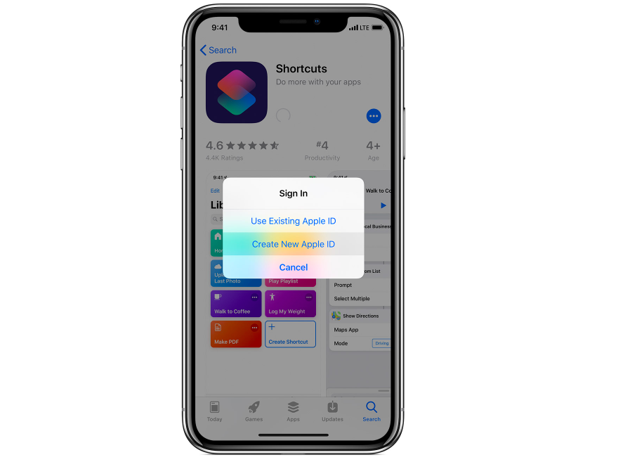 apple id sign in options
