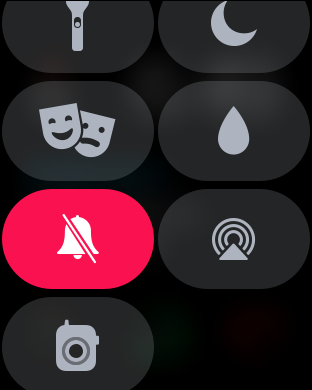 apple watch control center
