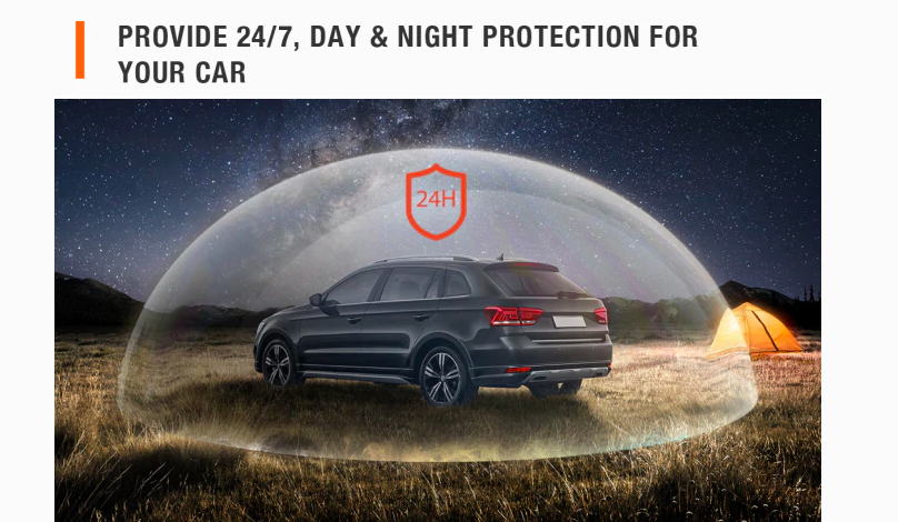 car protection bubble night
