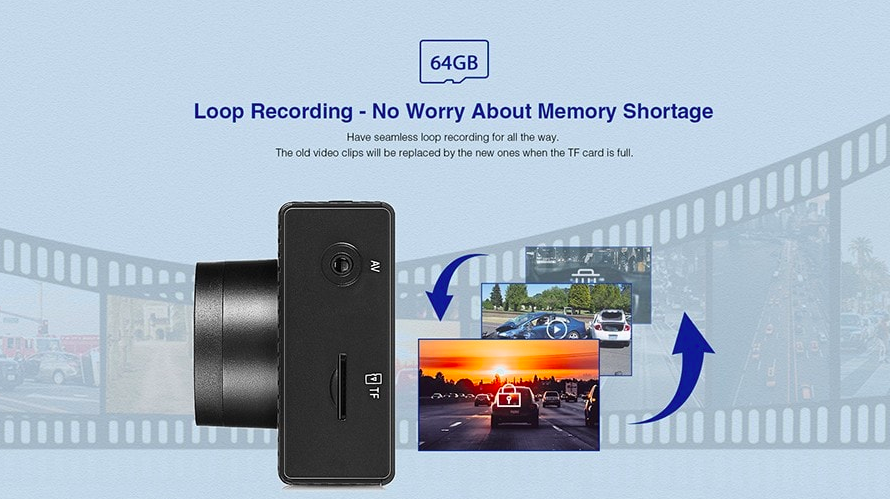 dashcam loop recording