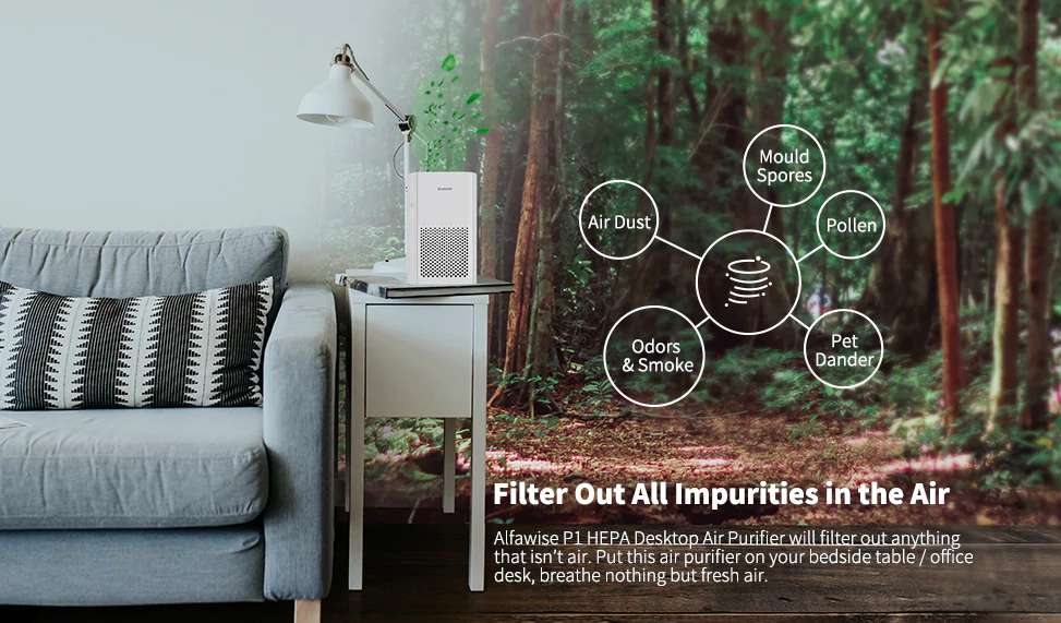 desktop air purifier