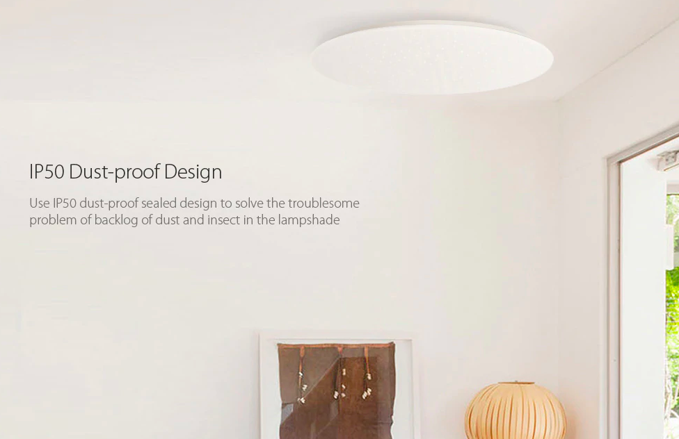 dust proof light design