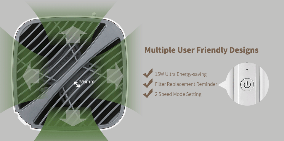 energy saving air purifier