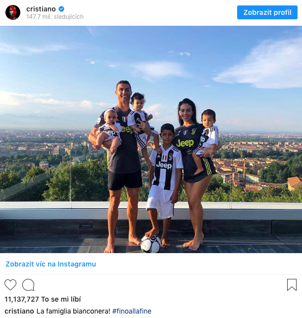 family photo on rooftop