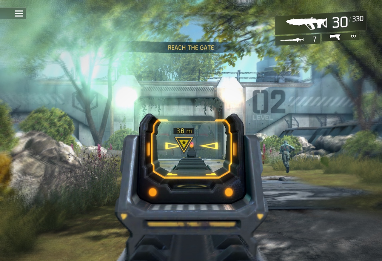 first person shooter aim