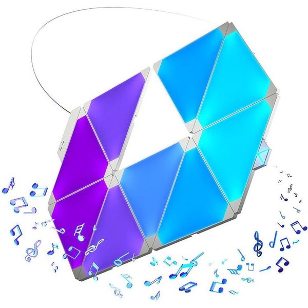 geometric light panels