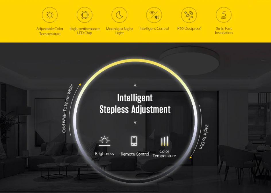 intelligent light adjustment