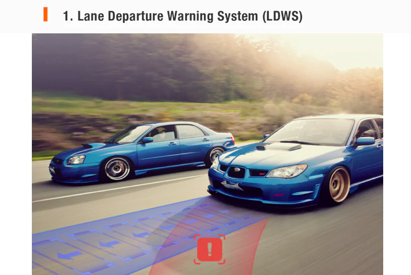 lane departure warning system