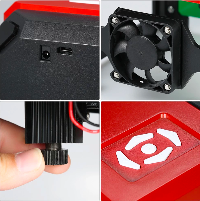 laser engraver components